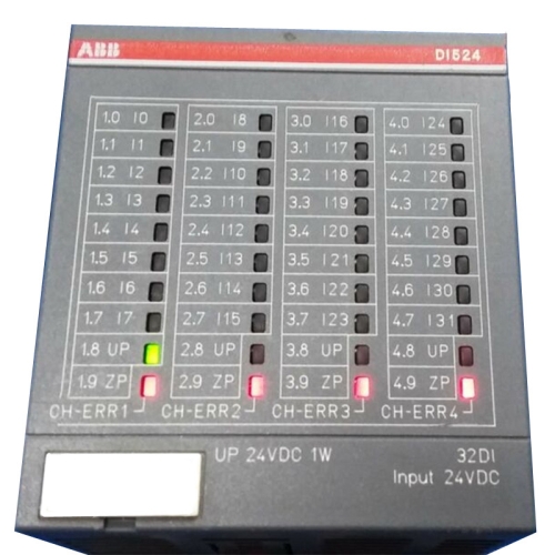 ABB DI524 1SAP240000R0001 AC500 Digital Input Module 32DI